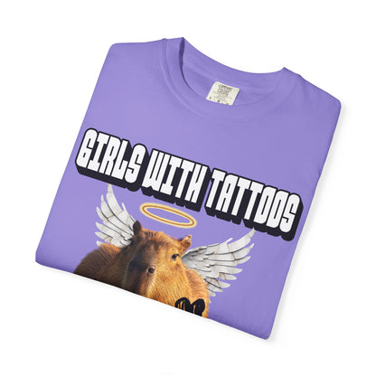 Girls With Tattoos Are Angels T‑Shirt
