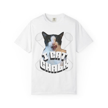 I Eat Chalk Cat T‑Shirt
