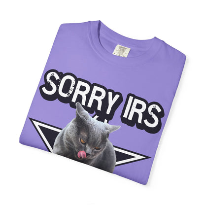 Sorry IRS Cut Cats Dont Pay Taxes T‑Shirt