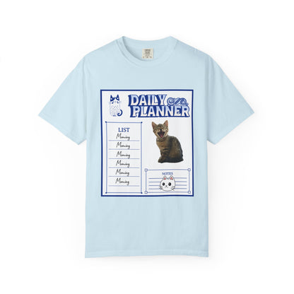 Cat Daily Planner T‑Shirt