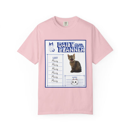 Cat Daily Planner T‑Shirt