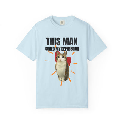 Meowl Cured My Depression T‑Shirt