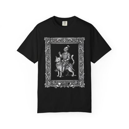 Knight On Cat T‑Shirt
