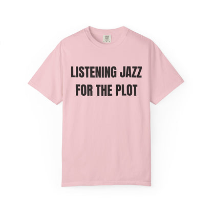Listening Jazz For The Plot T‑Shirt