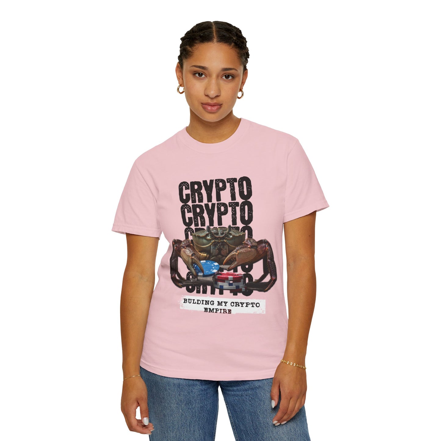 Building My Crypto Empire Crab T‑Shirt