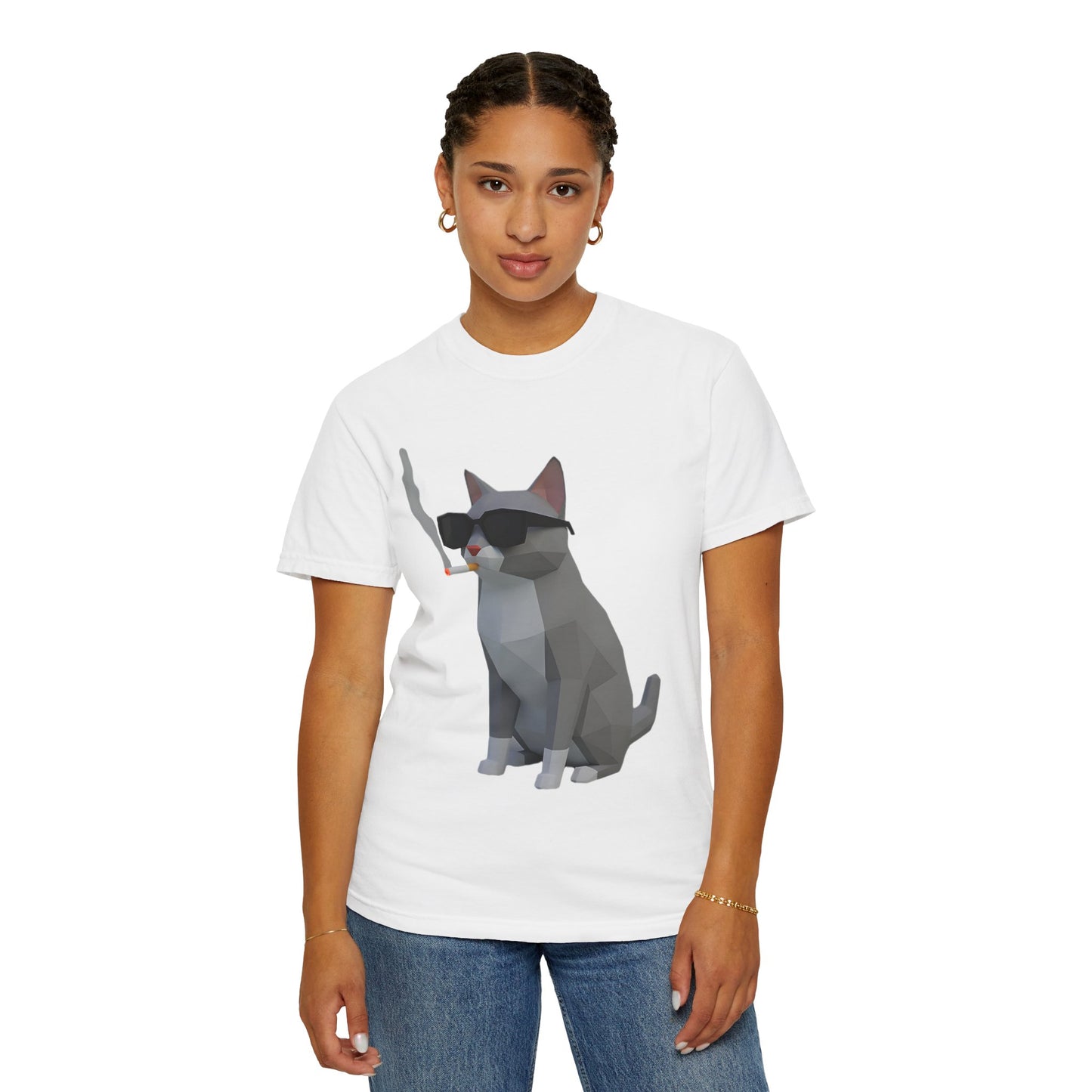 Polygon Cat T‑Shirt