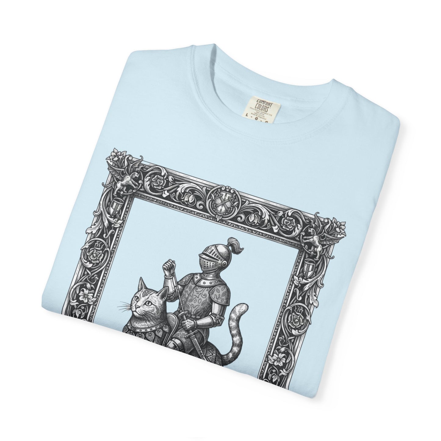 Knight On Cat T‑Shirt