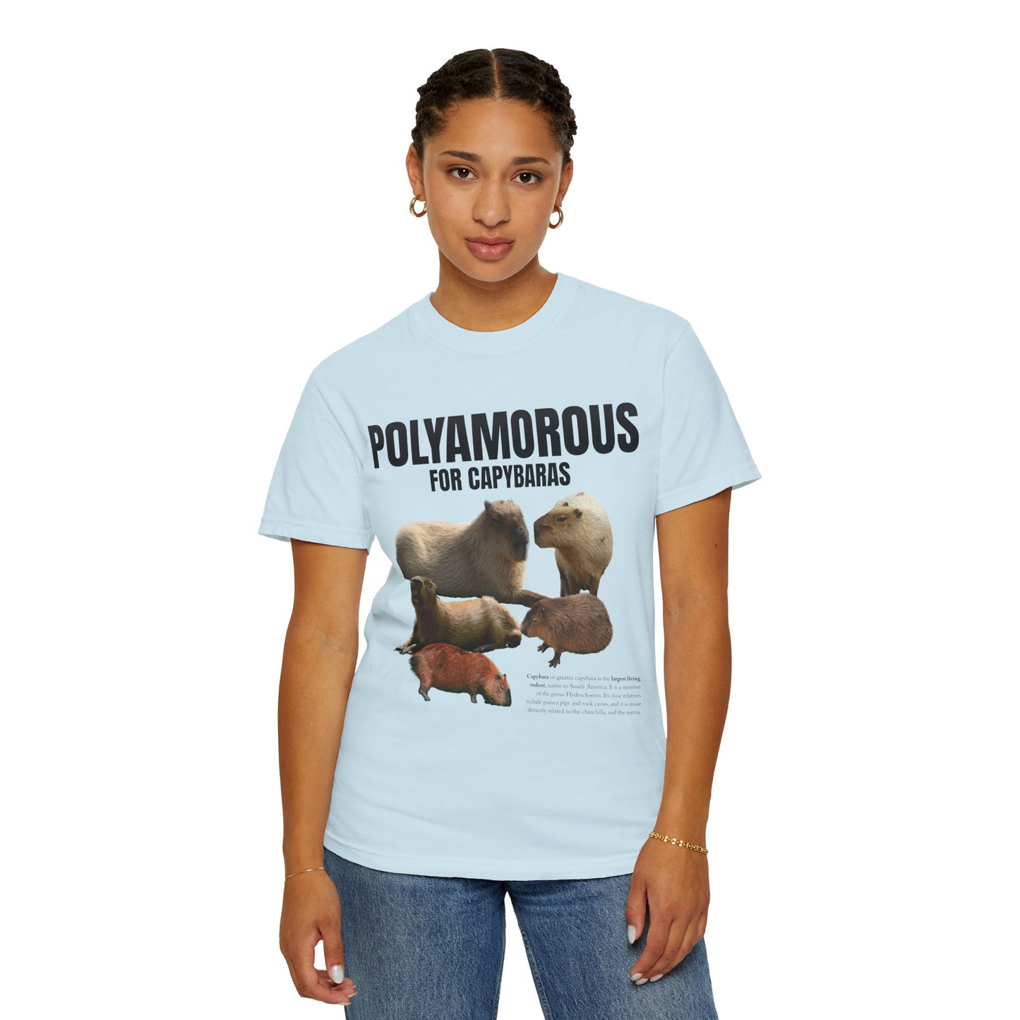 Polyamorous For Capybaras T‑Shirt