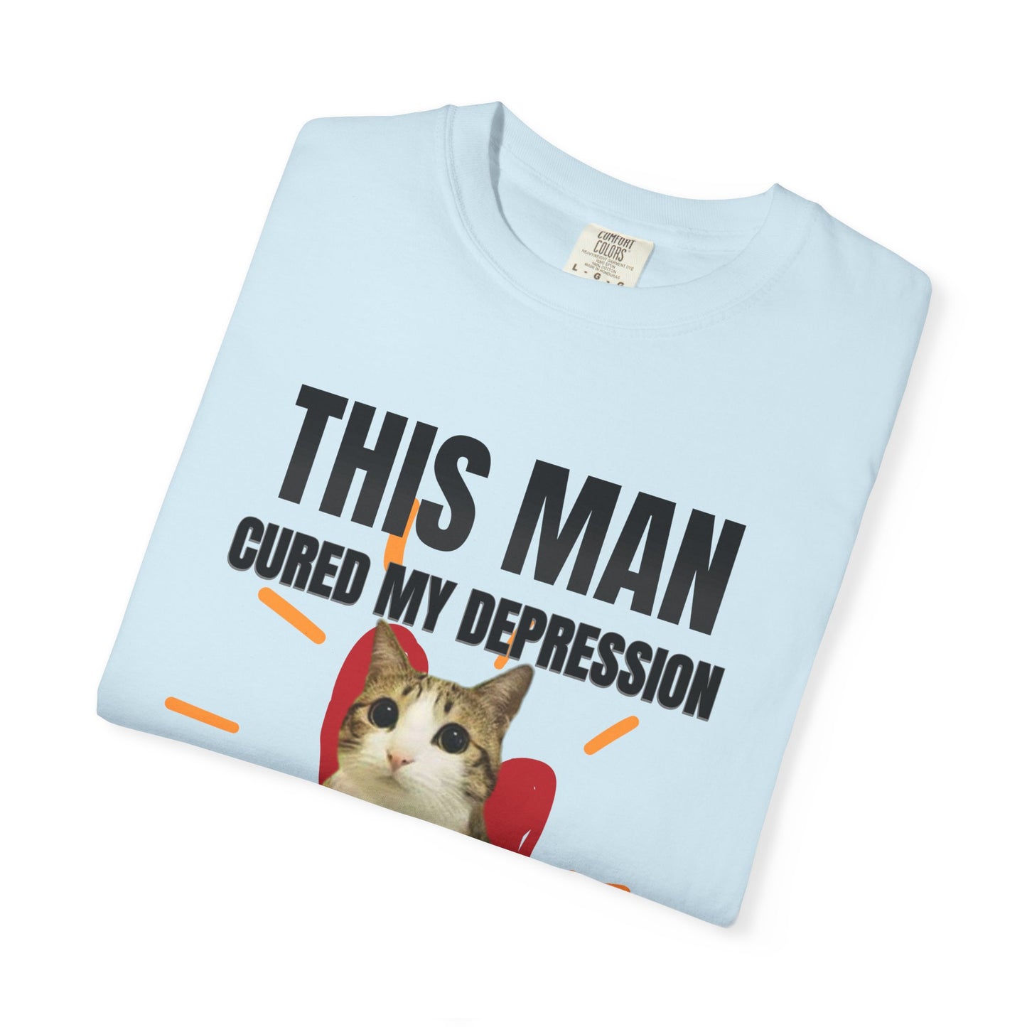 Meowl Cured My Depression T‑Shirt
