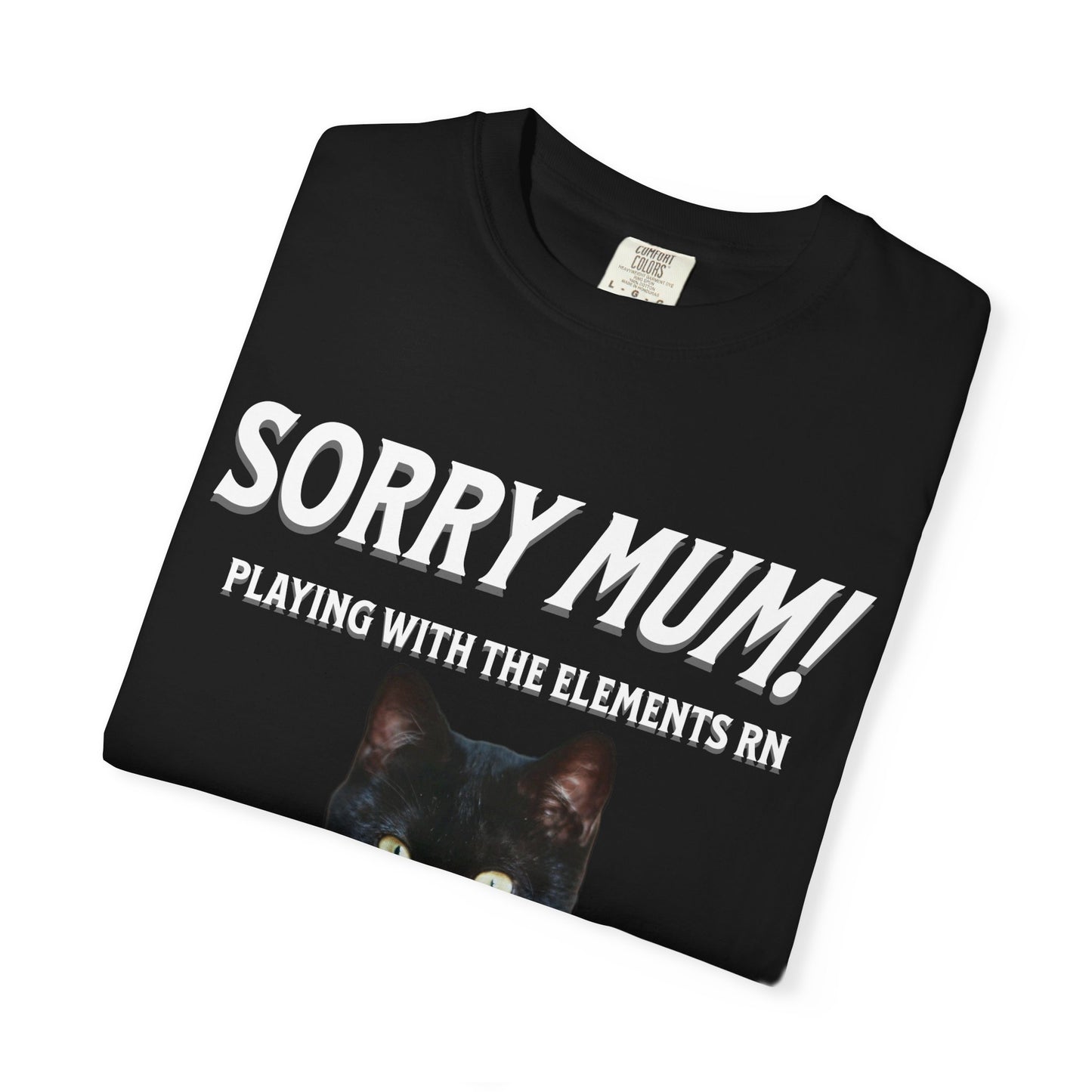 Sorry MUM! Playing With The Elements RN T‑Shirt