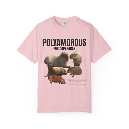 Polyamorous For Capybaras T‑Shirt