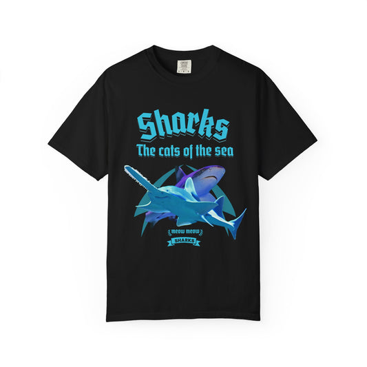 Sharks - The Cats Of The Sea T‑Shirt
