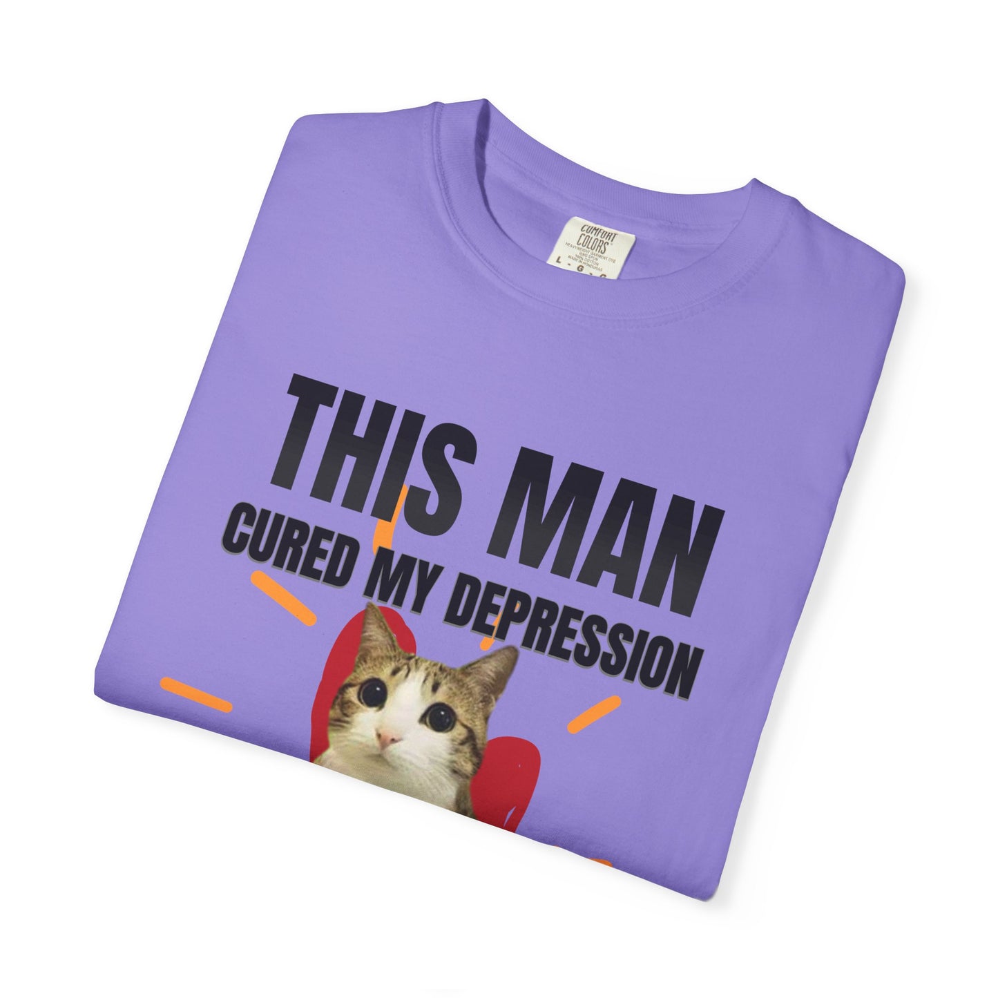 Meowl Cured My Depression T‑Shirt