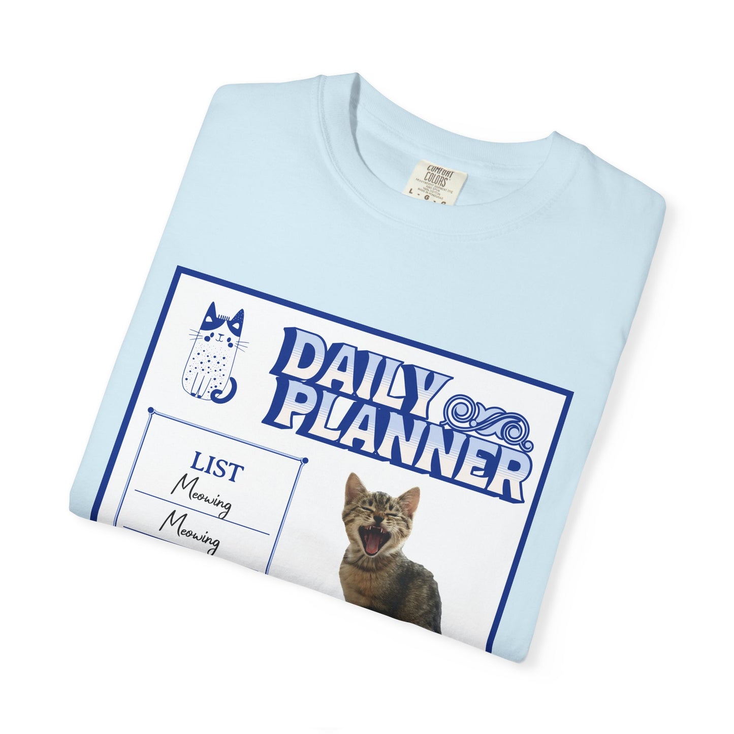 Cat Daily Planner T‑Shirt
