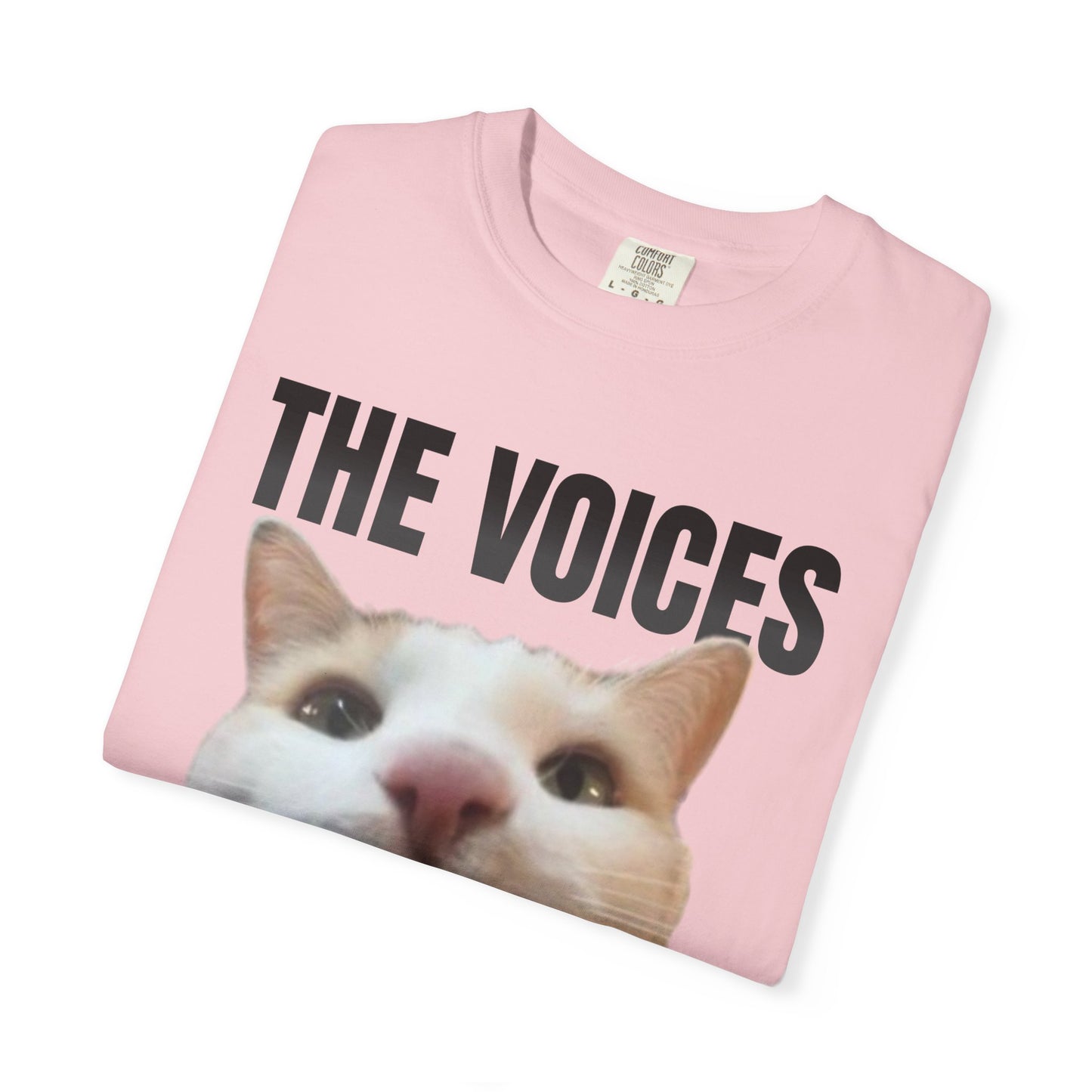 The Voices Keep Me Silly T‑Shirt