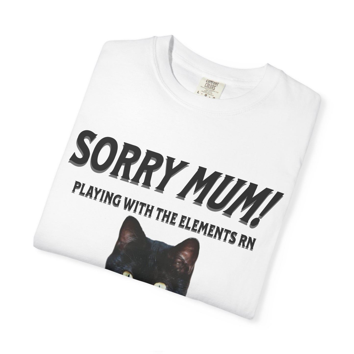 Sorry MUM! Playing With The Elements RN T‑Shirt