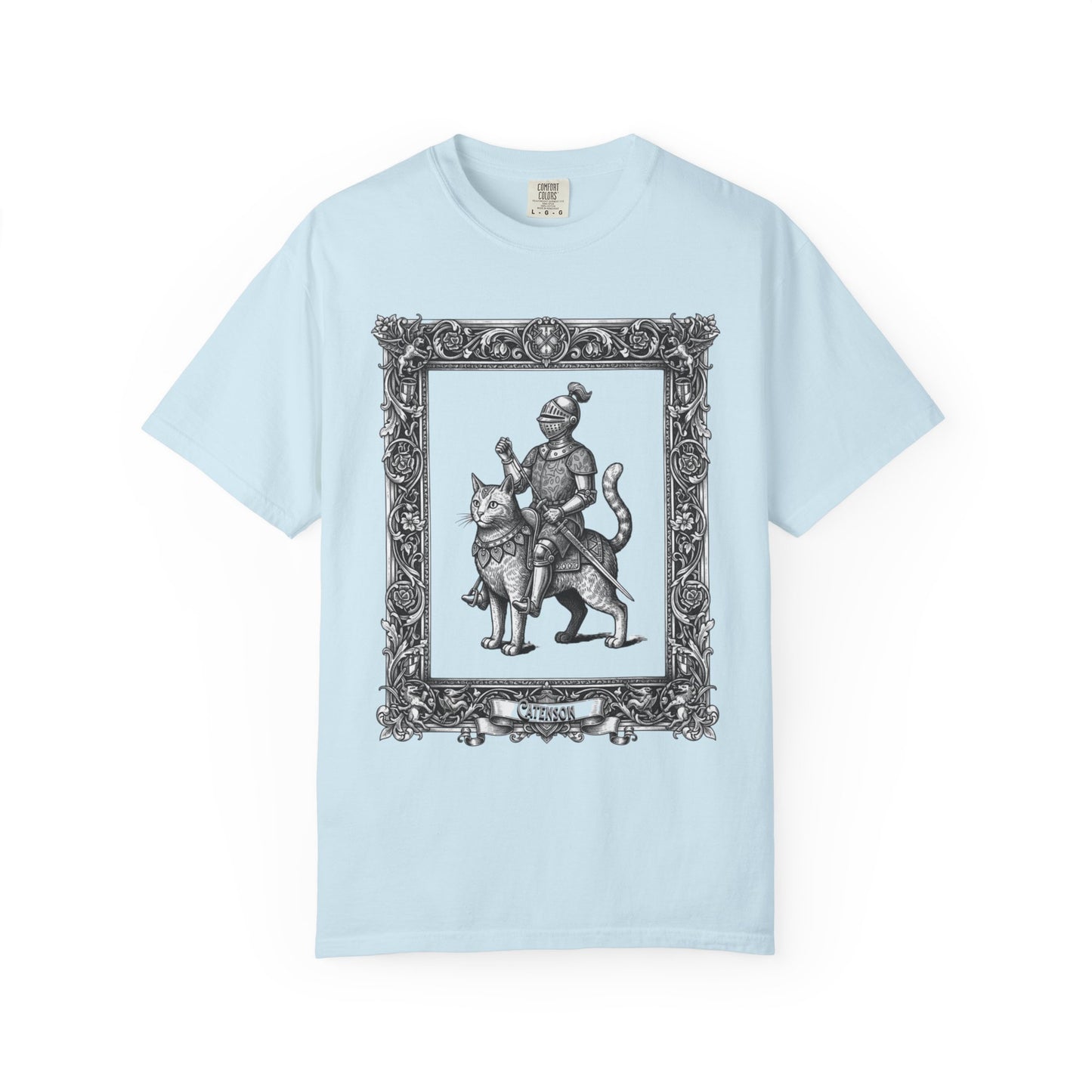 Knight On Cat T‑Shirt