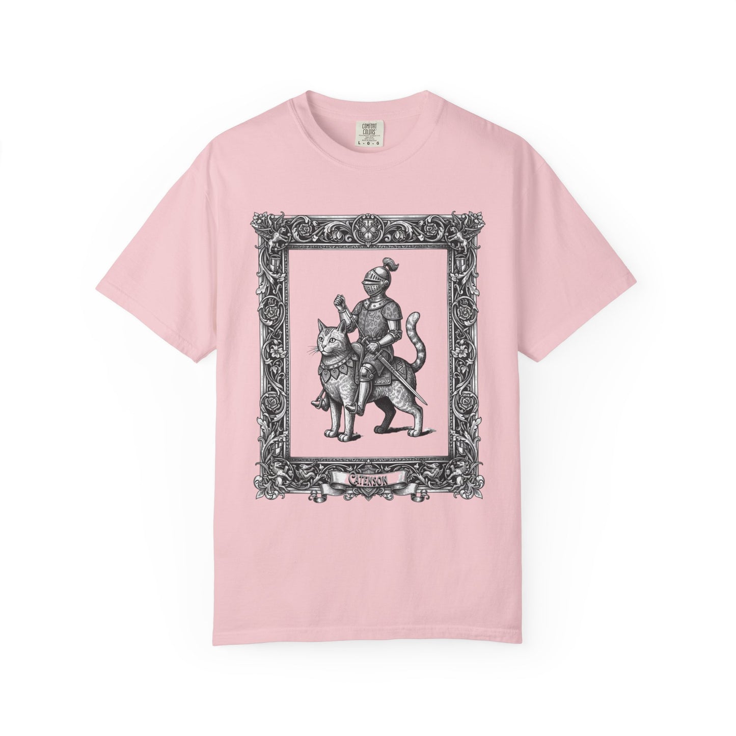 Knight On Cat T‑Shirt