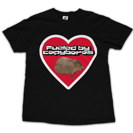 Fueled By Capybaras T‑Shirt - Punk For Pickles
