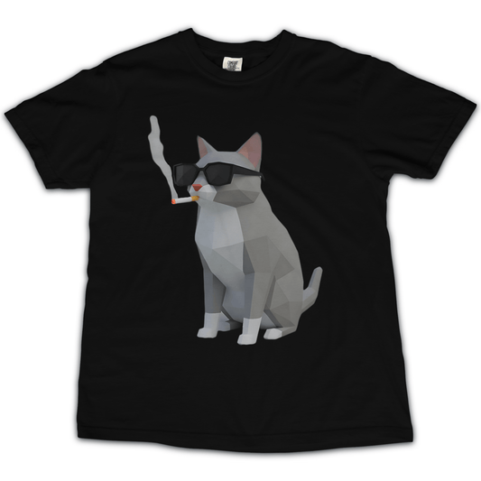 Polygon Cat T‑Shirt - Punk For Pickles